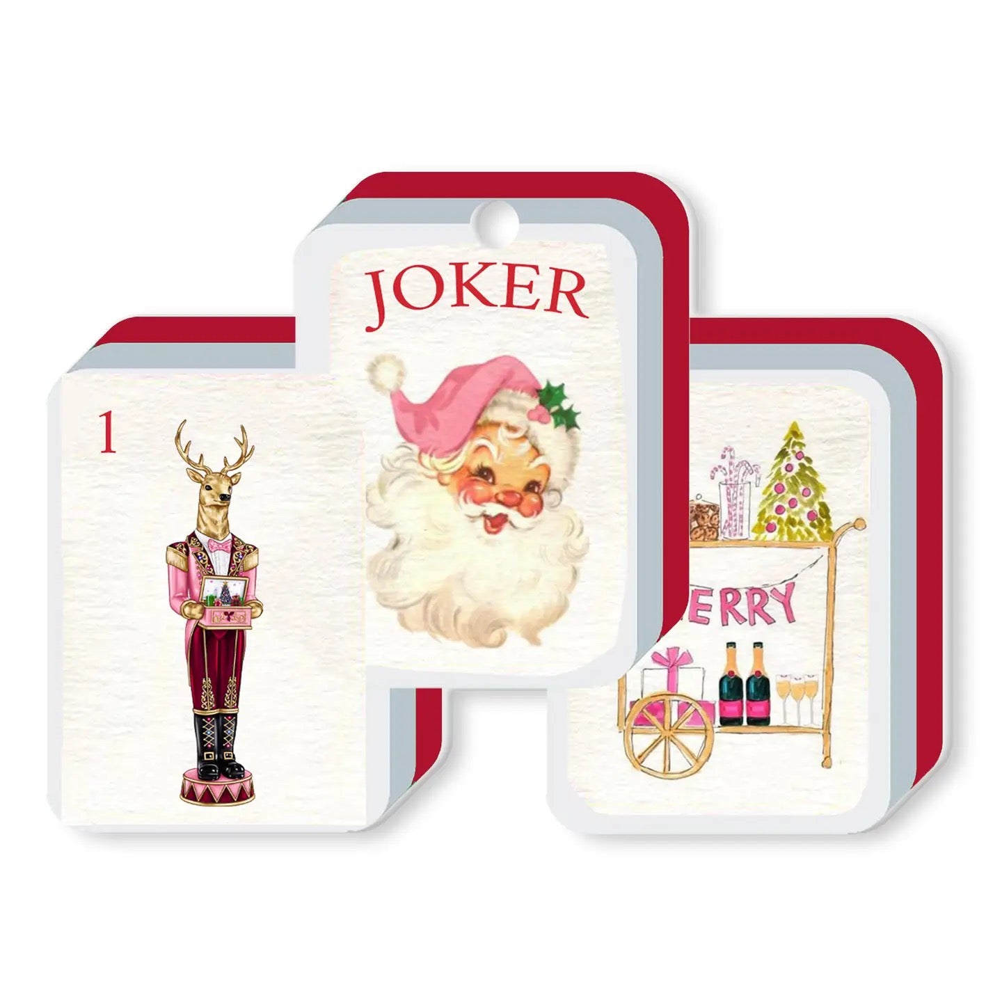 The Mahjong Tile Christmas Ornament