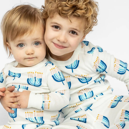 Hannukah Children's Organic Cotton Pajama Set