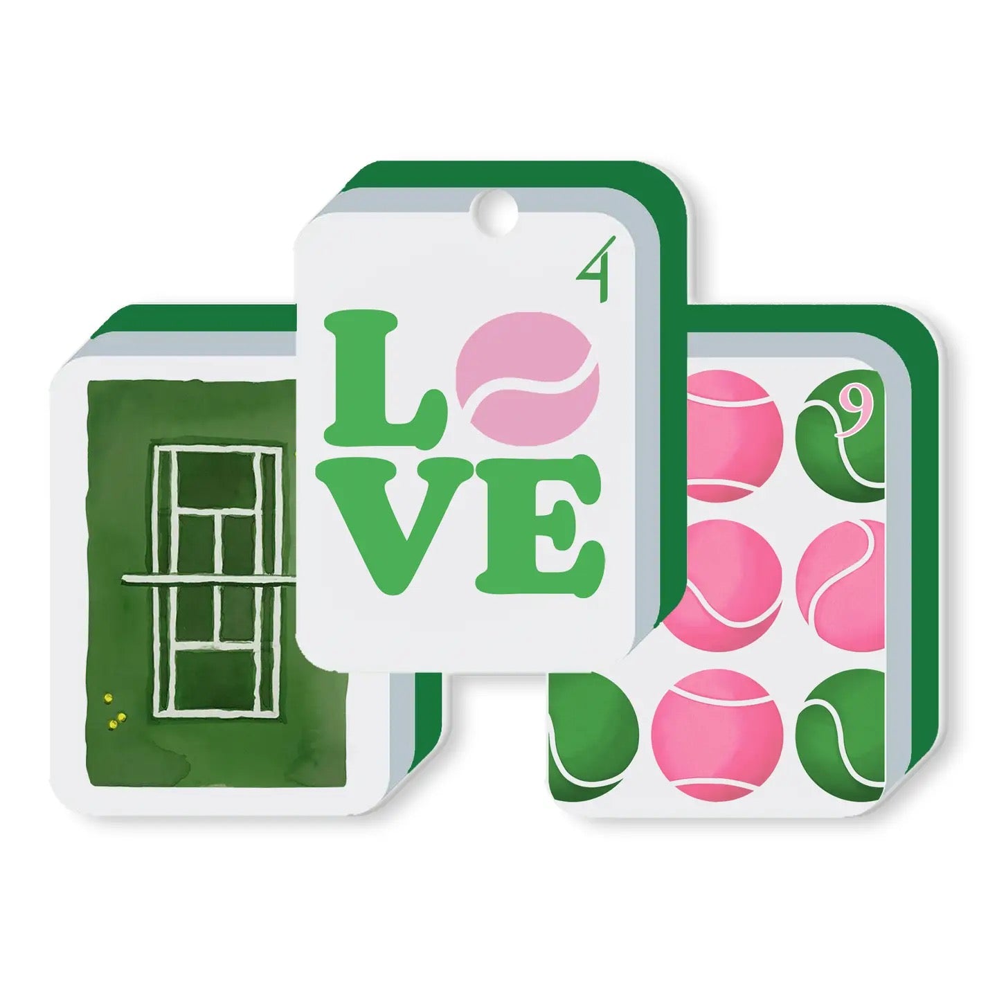The Mahjong Tile Christmas Ornament