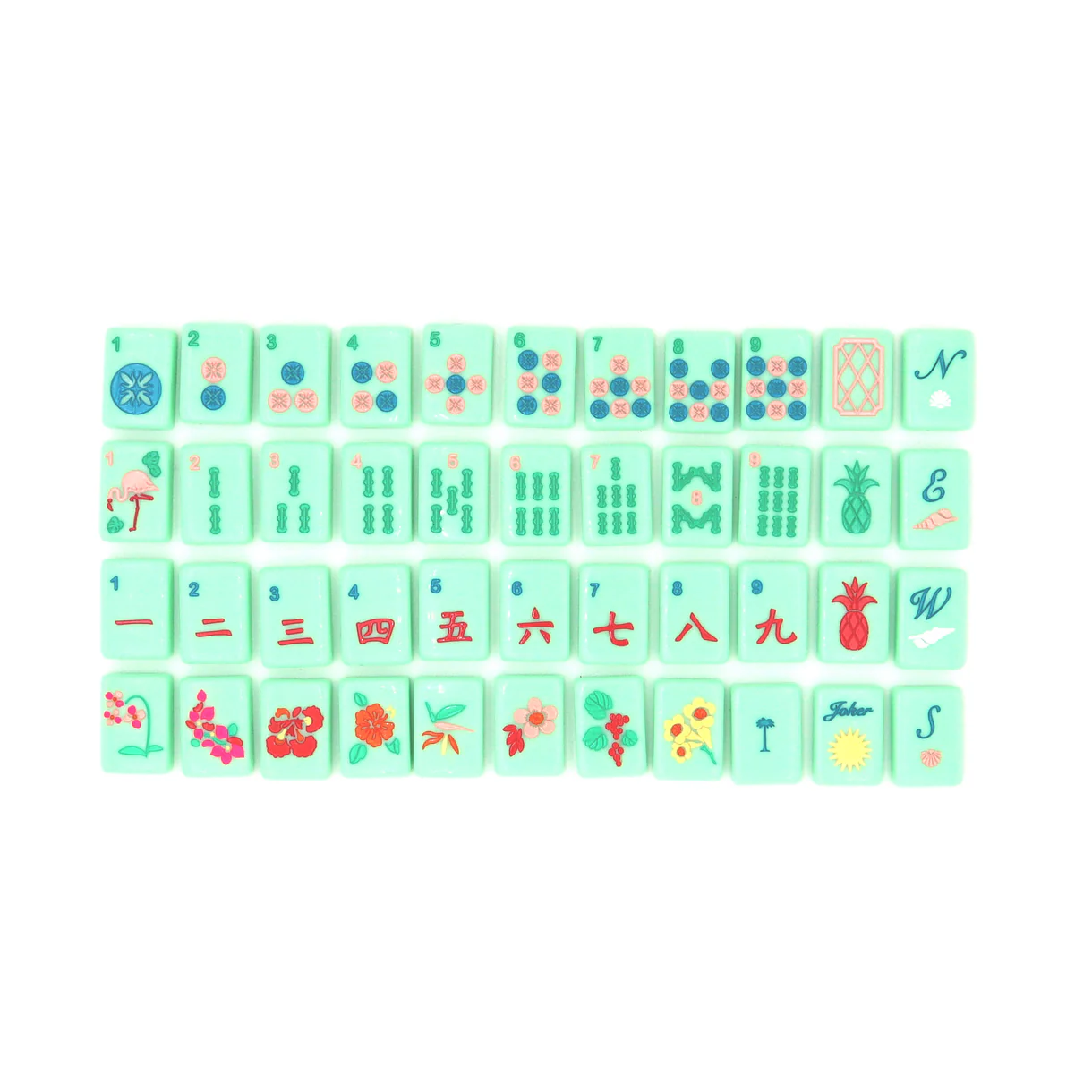 Island Mahjong Tiles