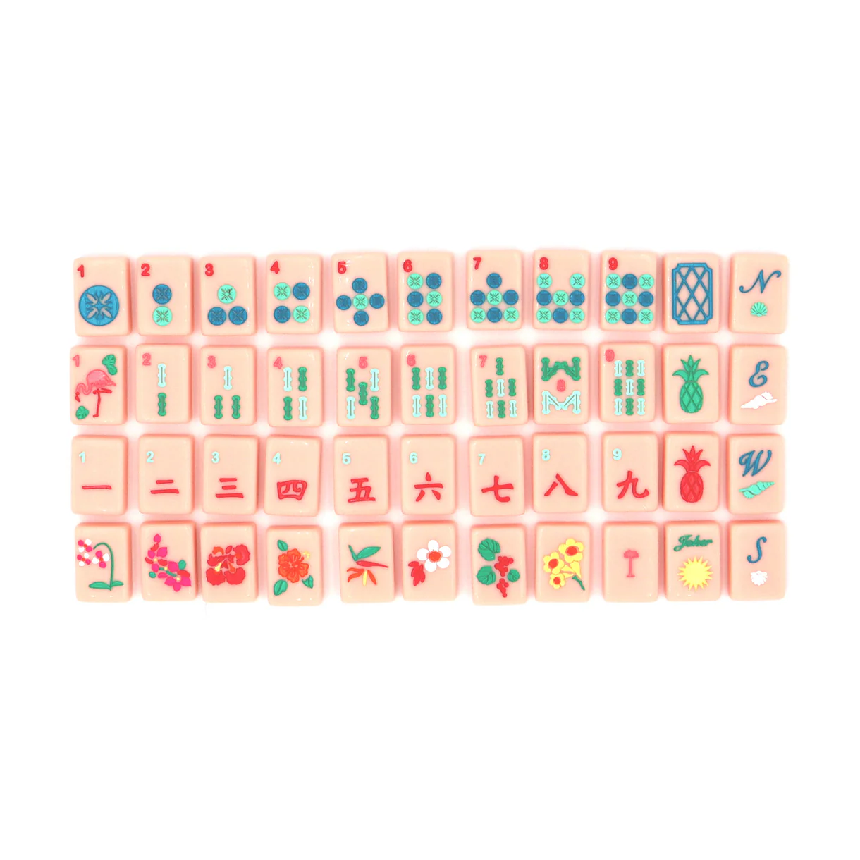 Island Mahjong Tiles