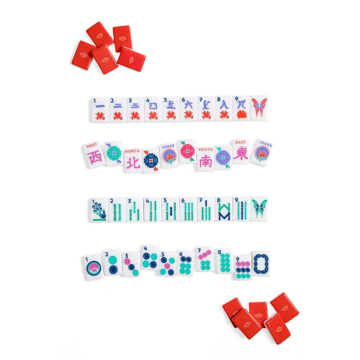 The Jewels Mahjong Tiles