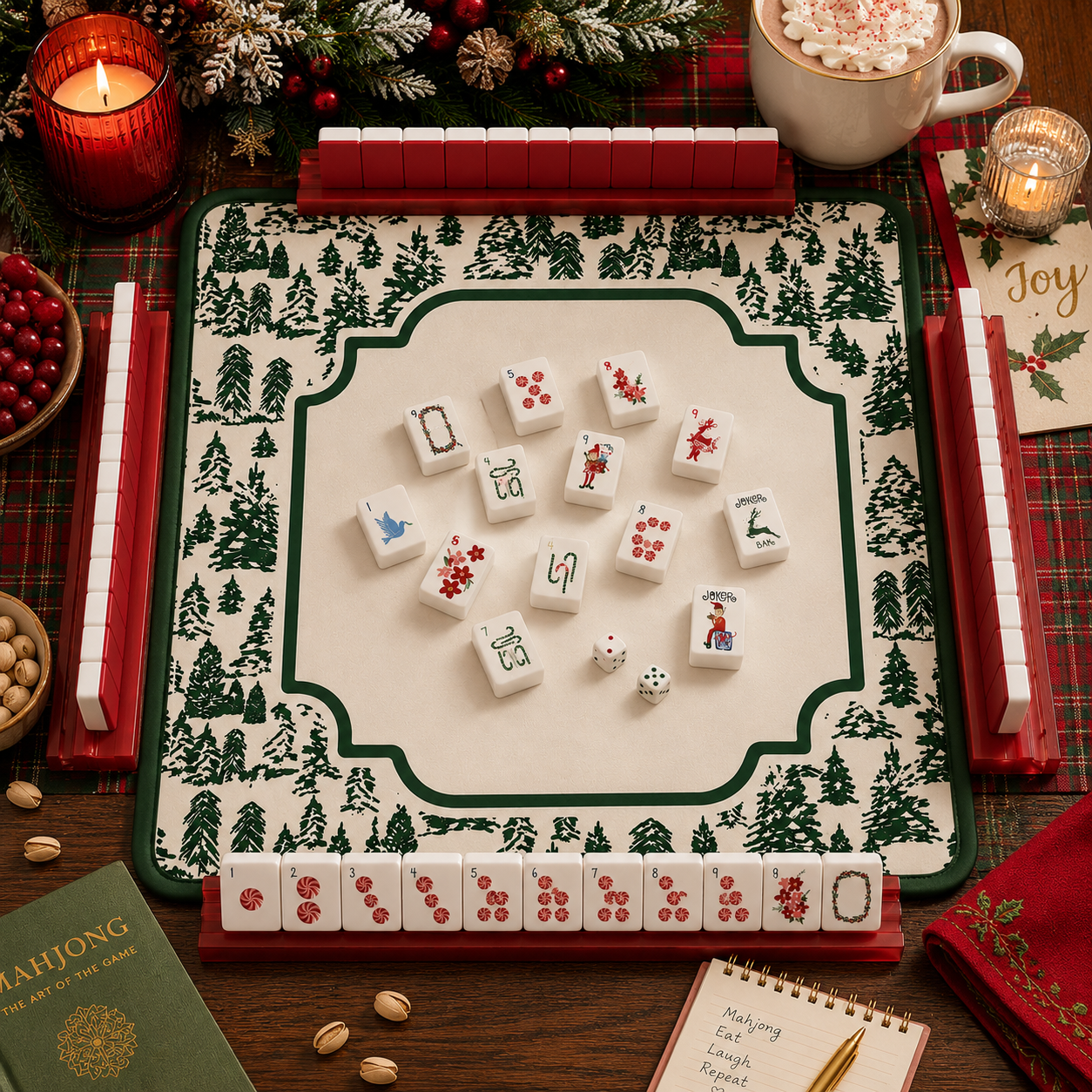 North Pole Mahjong Tile Kit