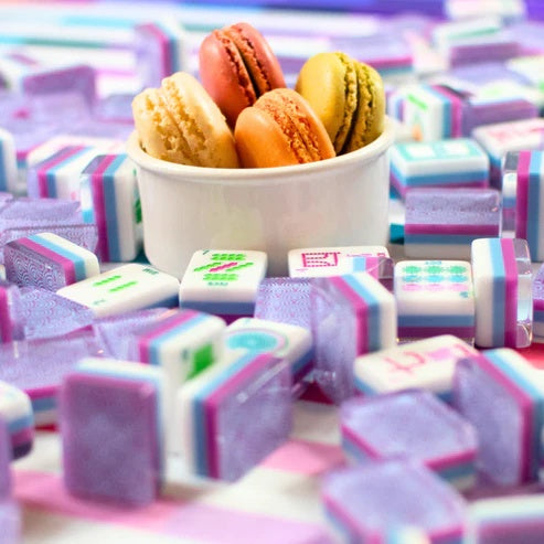 Crystals Confetti Mahjong Tiles