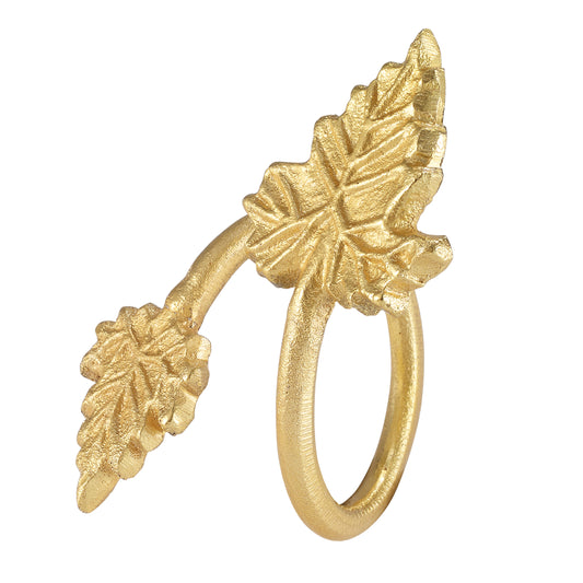 Maple Leaves Napkin Ring by Bodrum, Set of 4