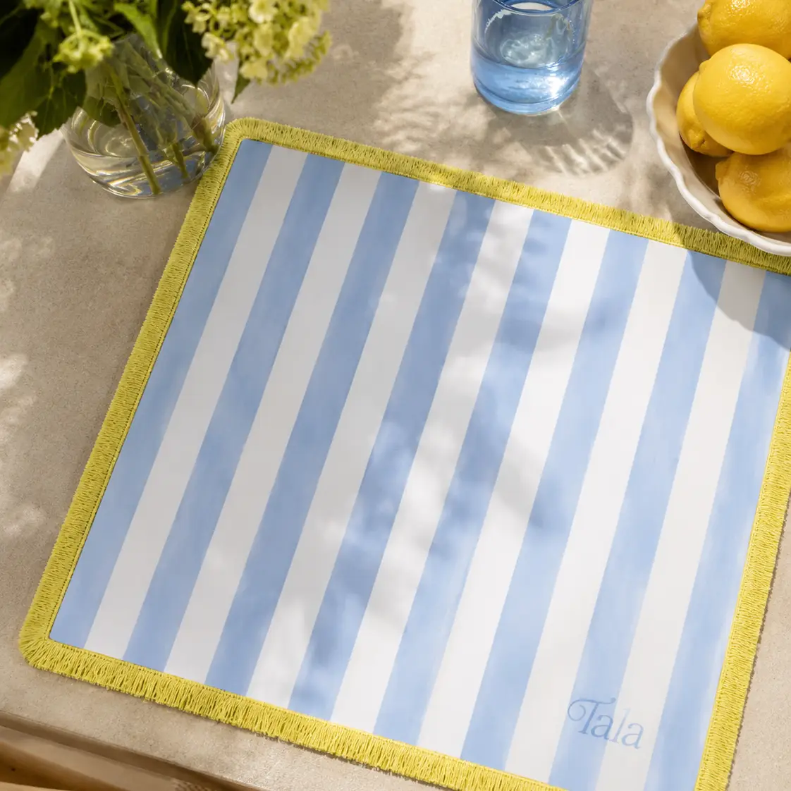 Cabana Fringe Mahjong Mat