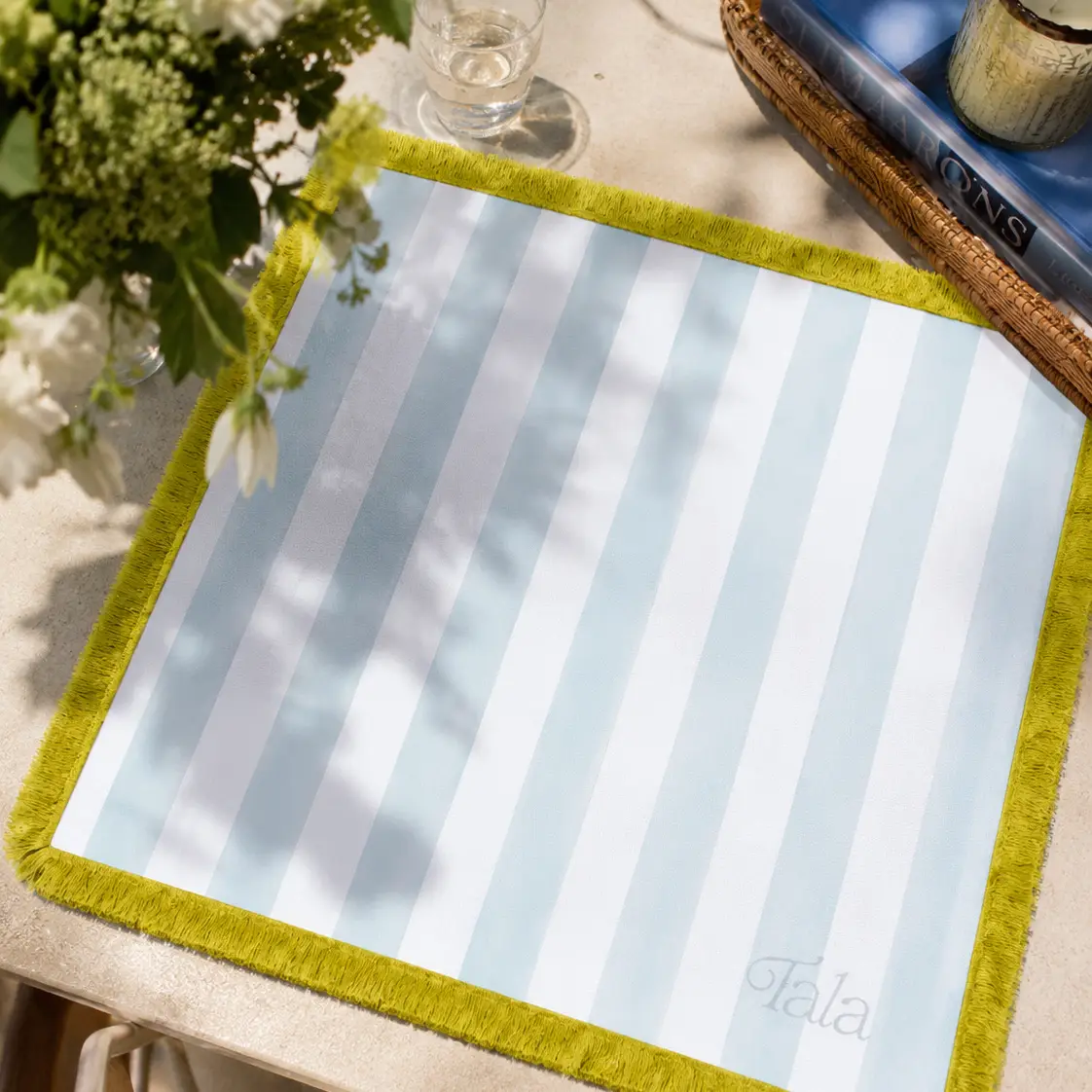 Cabana Fringe Mahjong Mat