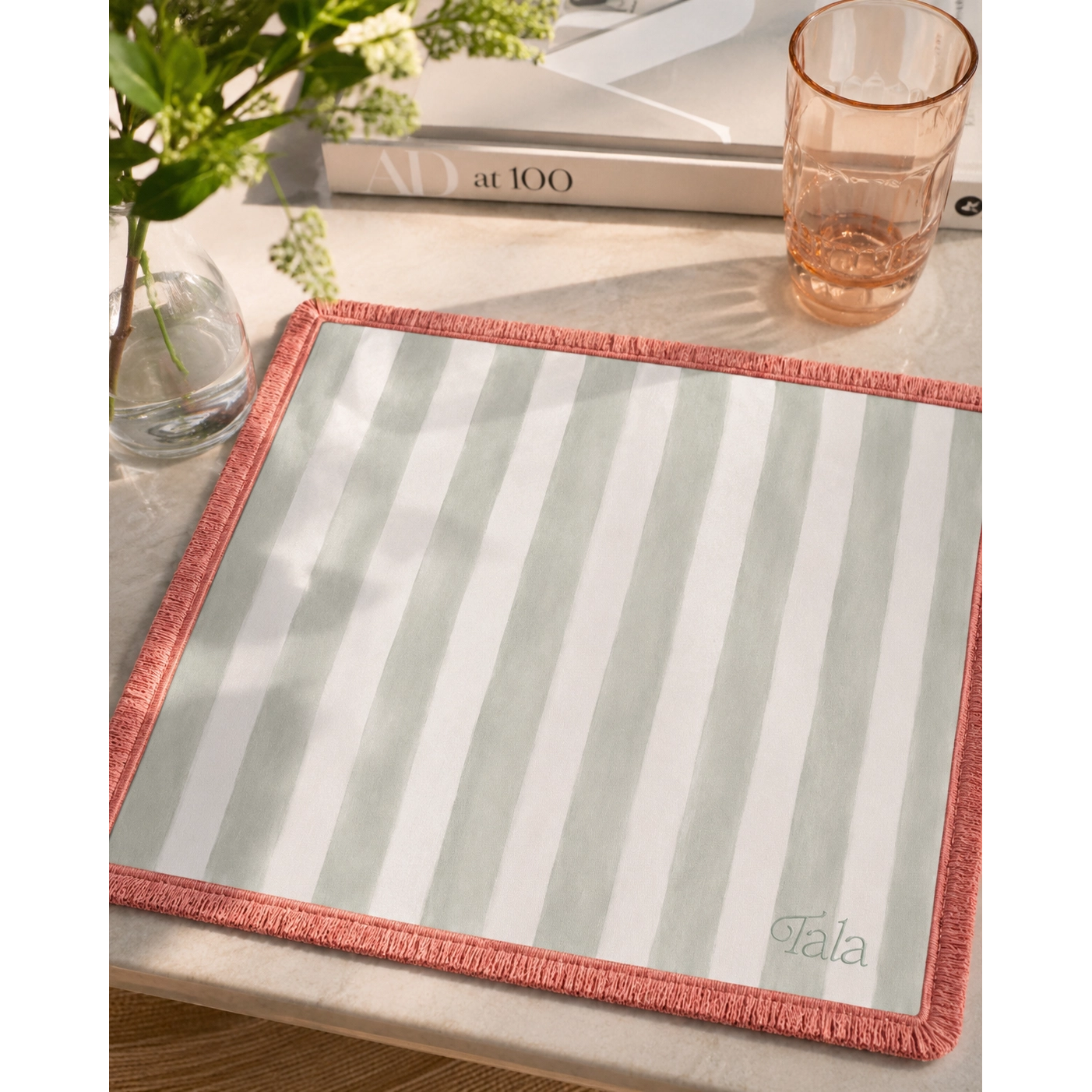Cabana Fringe Mahjong Mat