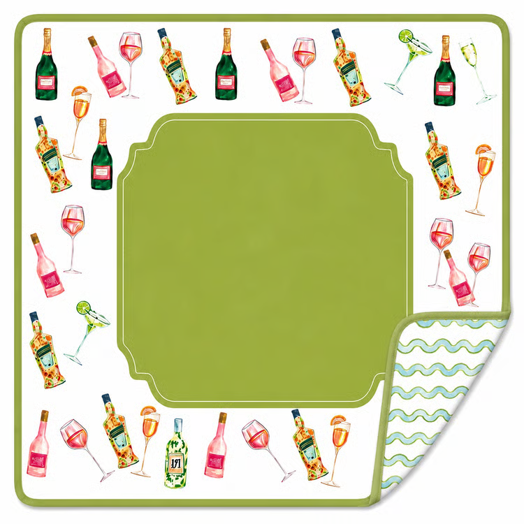Cocktails Mahjong Tile Kit