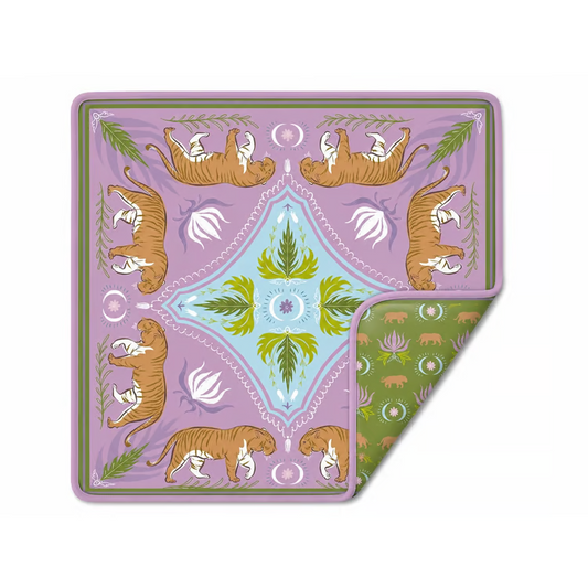 Moon Tiger Double Sided Mahjong Mat