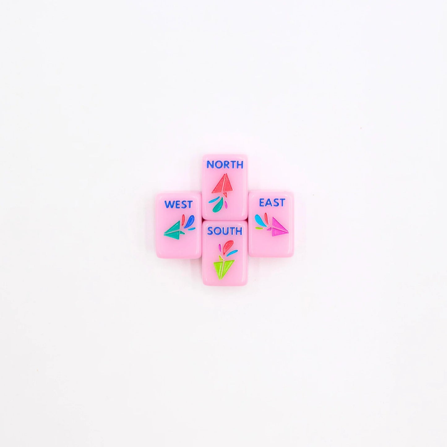 "Go Anywhere" Travel Mahjong Tiles - Pink