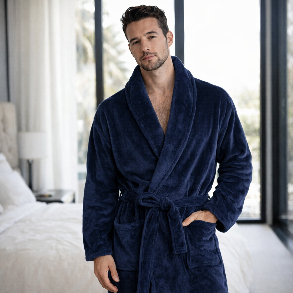 Plush Robe for Men