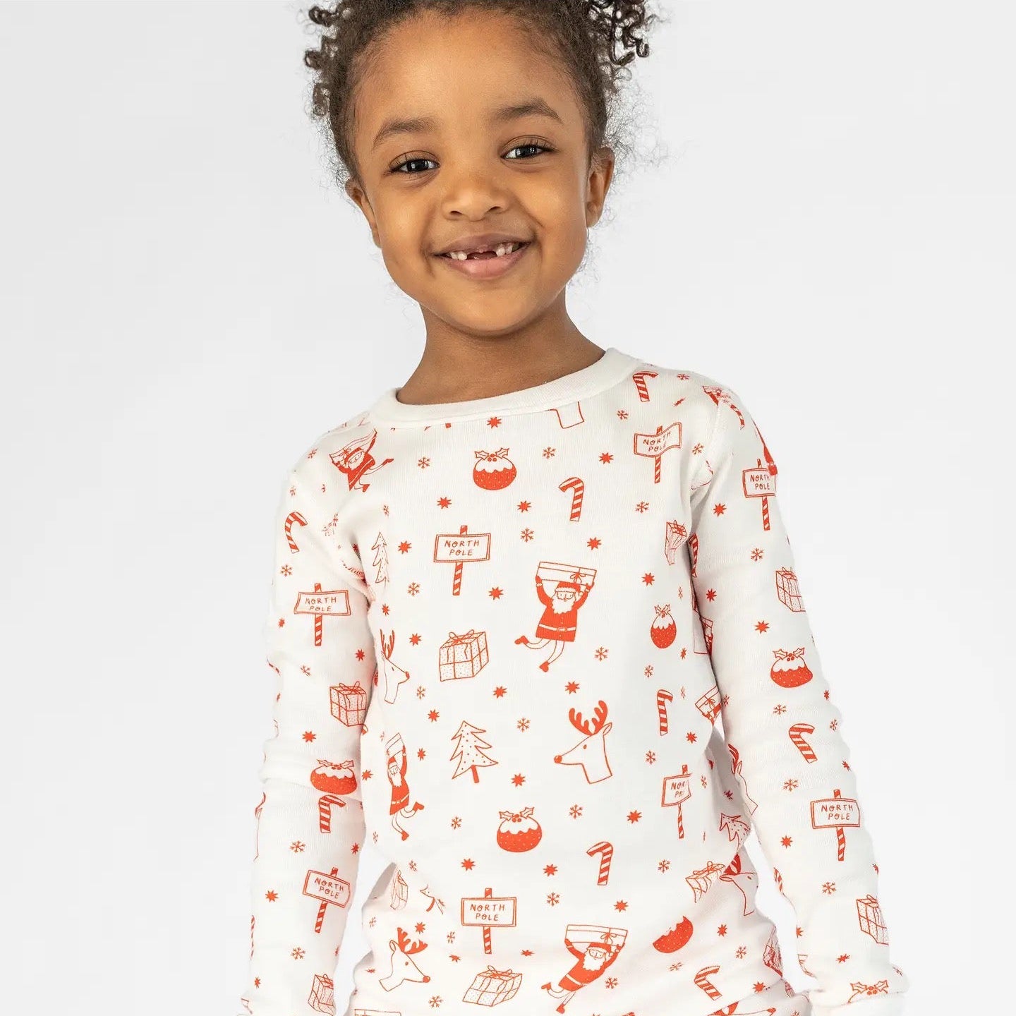 North Pole Children's Organic Cotton Pajama Set
