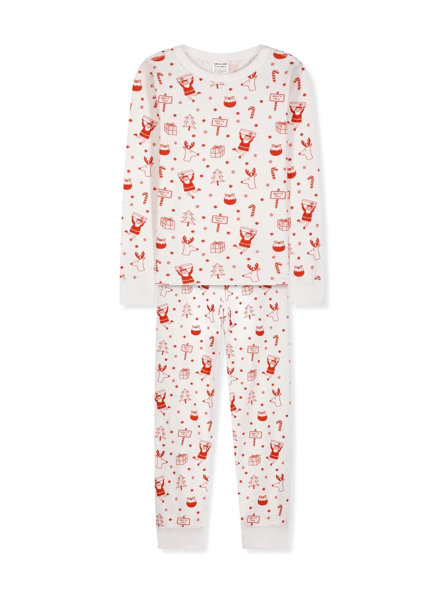 North Pole Children's Organic Cotton Pajama Set