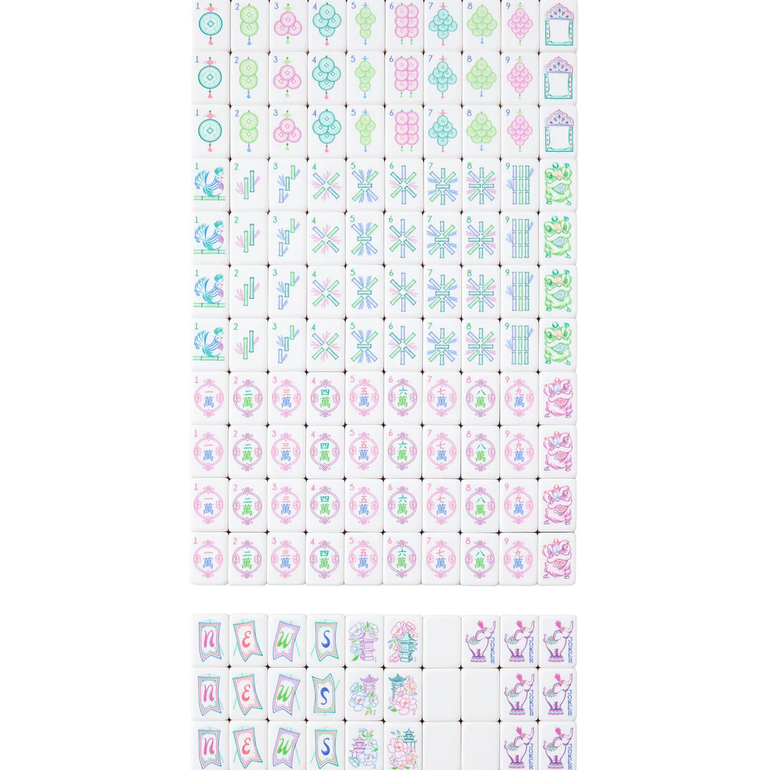 Oh My Mahjong Amara Mahjong Tile Set