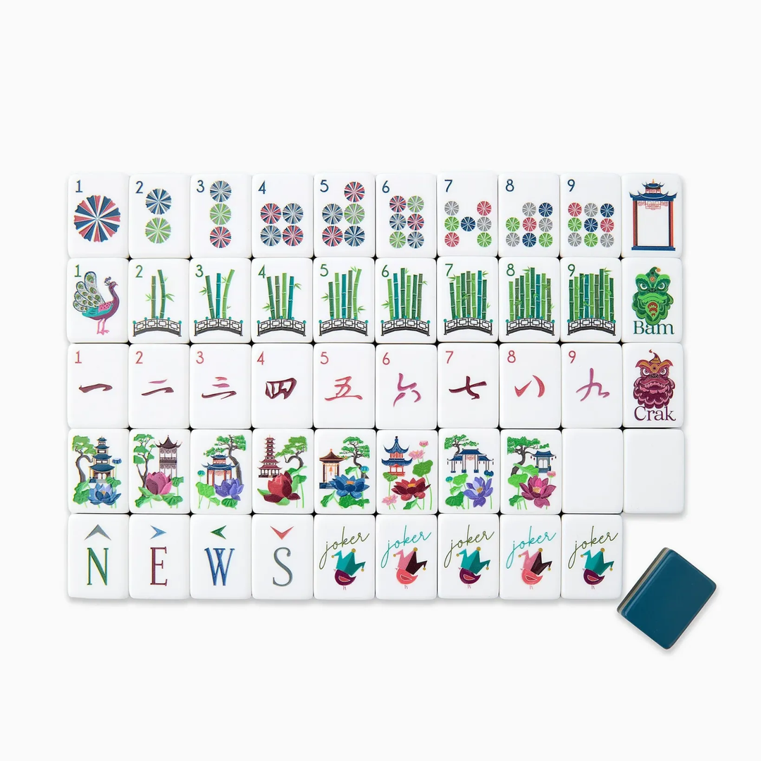 Oh My Mahjong Gatsby Mahjong Tile Set