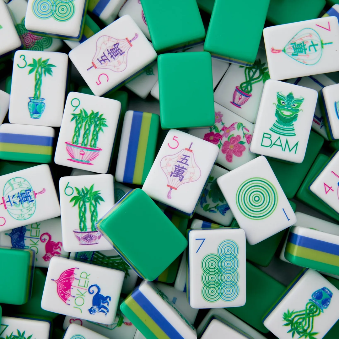 Oh My Mahjong Jasmine Mahjong Tile Set