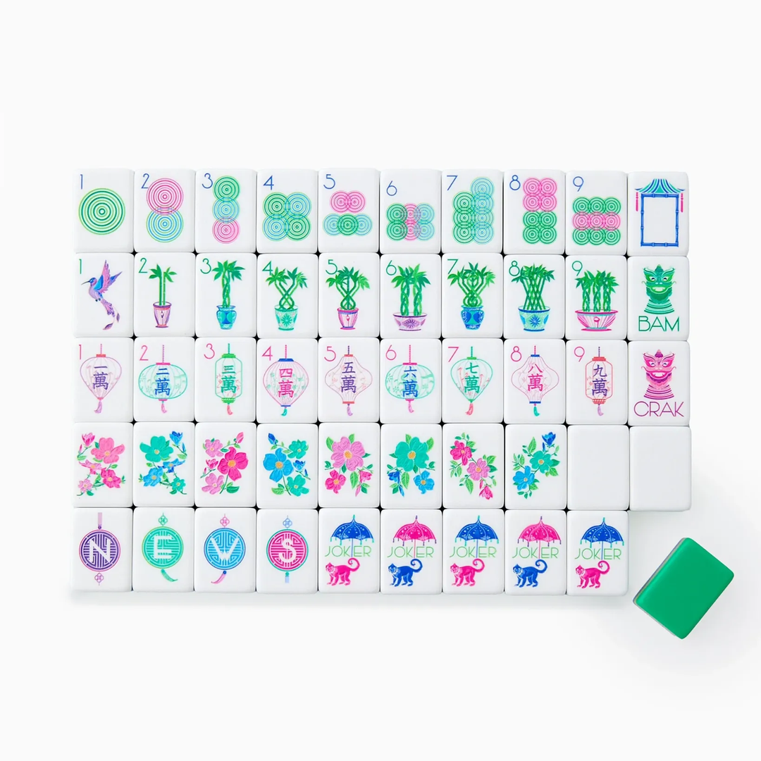 Oh My Mahjong Jasmine Mahjong Tile Set