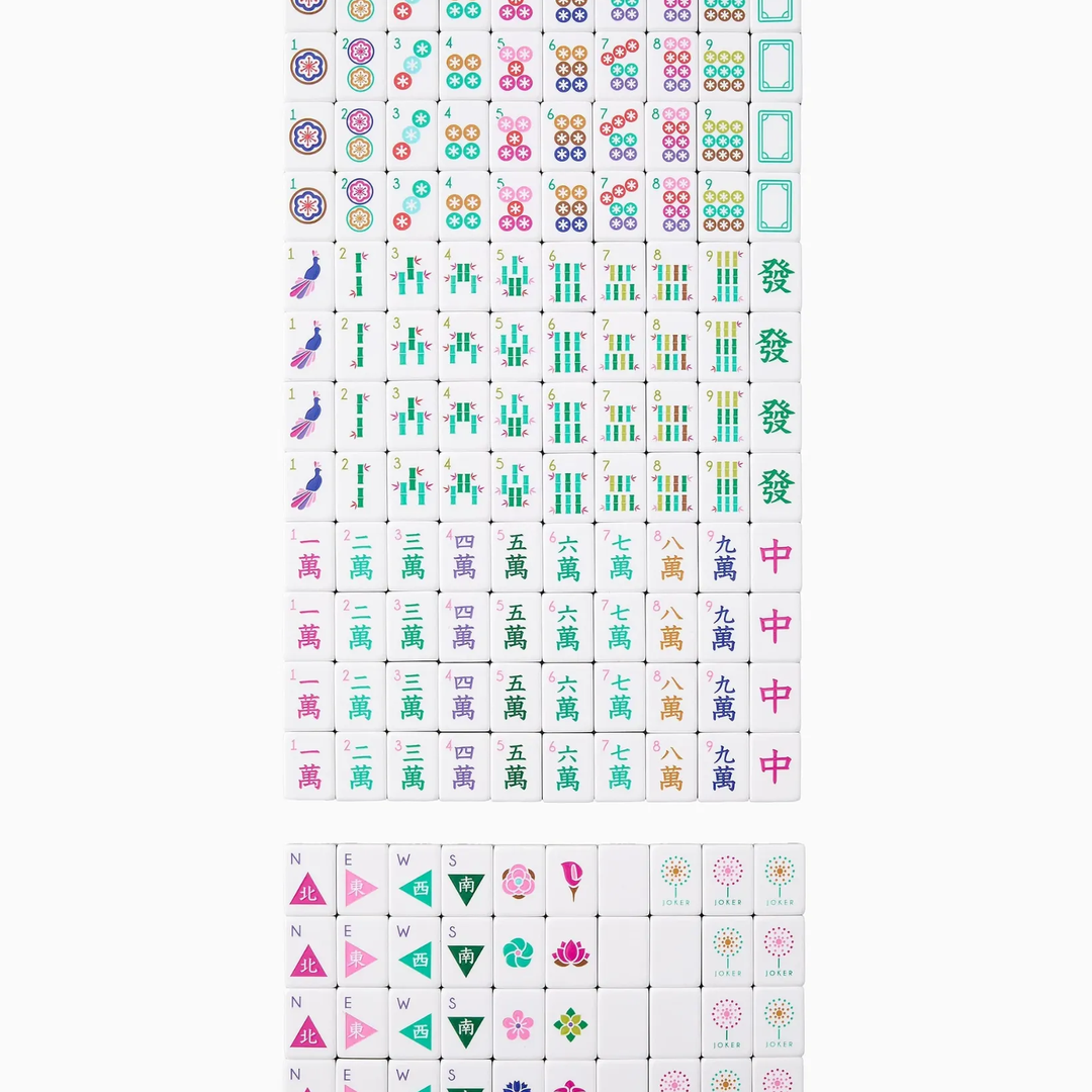 Oh My Mahjong La Fete Mahjong Tile Set