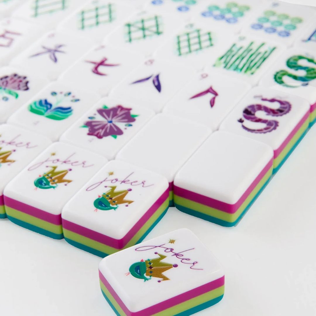 Oh My Mahjong Lagoon Mahjong Tile Set