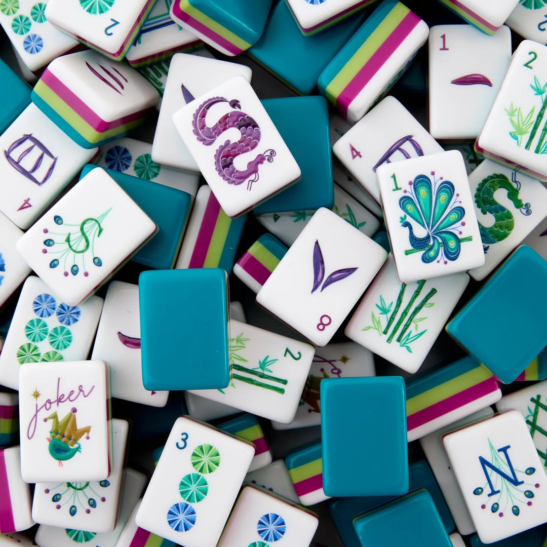 Oh My Mahjong Lagoon Mahjong Tile Set