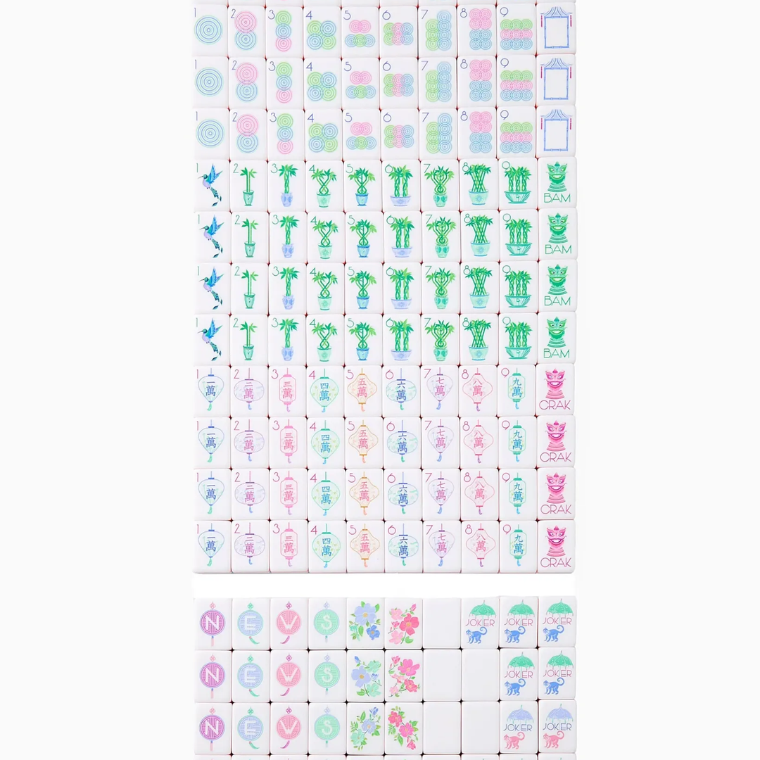 Oh My Mahjong Luminaire Mahjong Tile Set