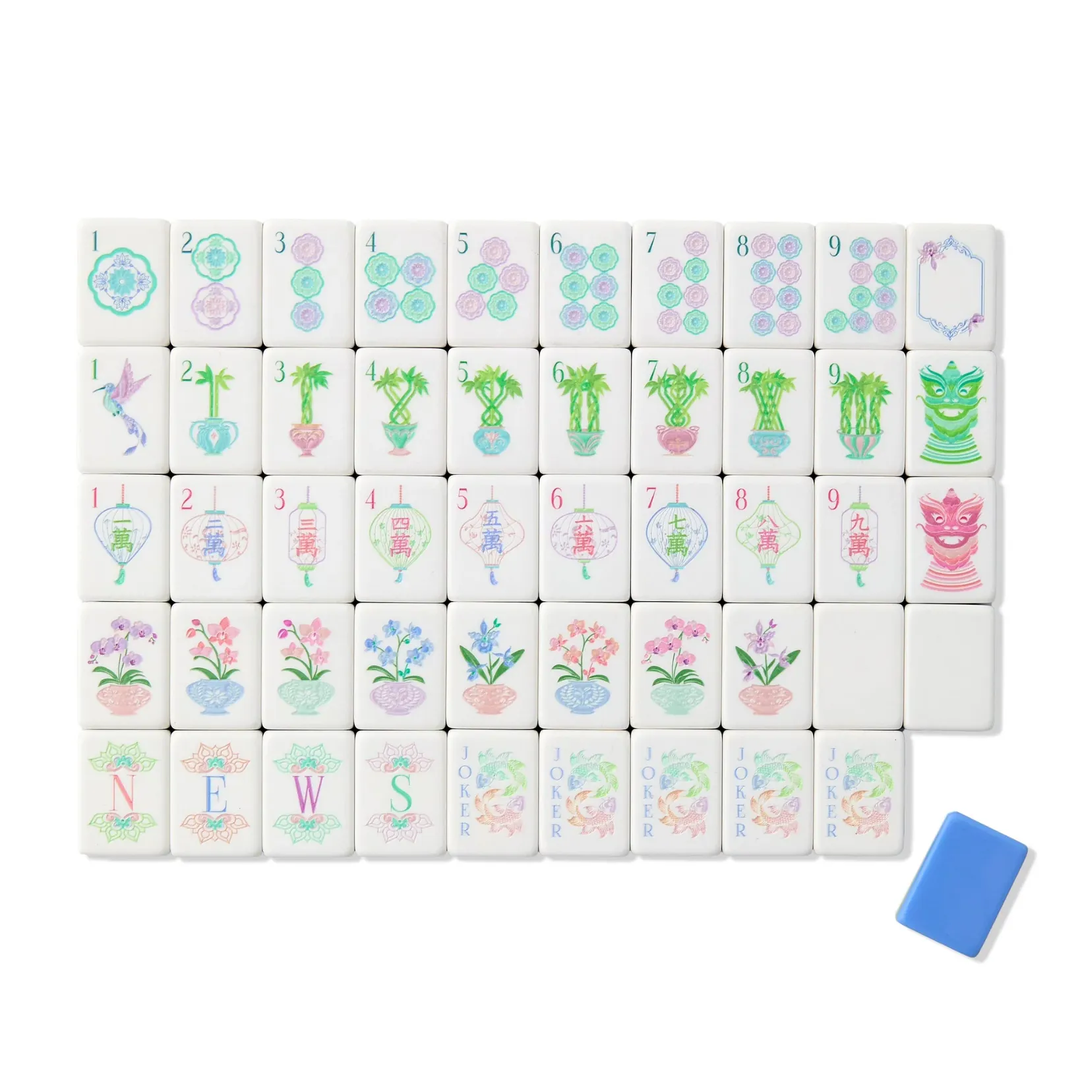 Oh My Mahjong Moonlight Mahjong Tile Set