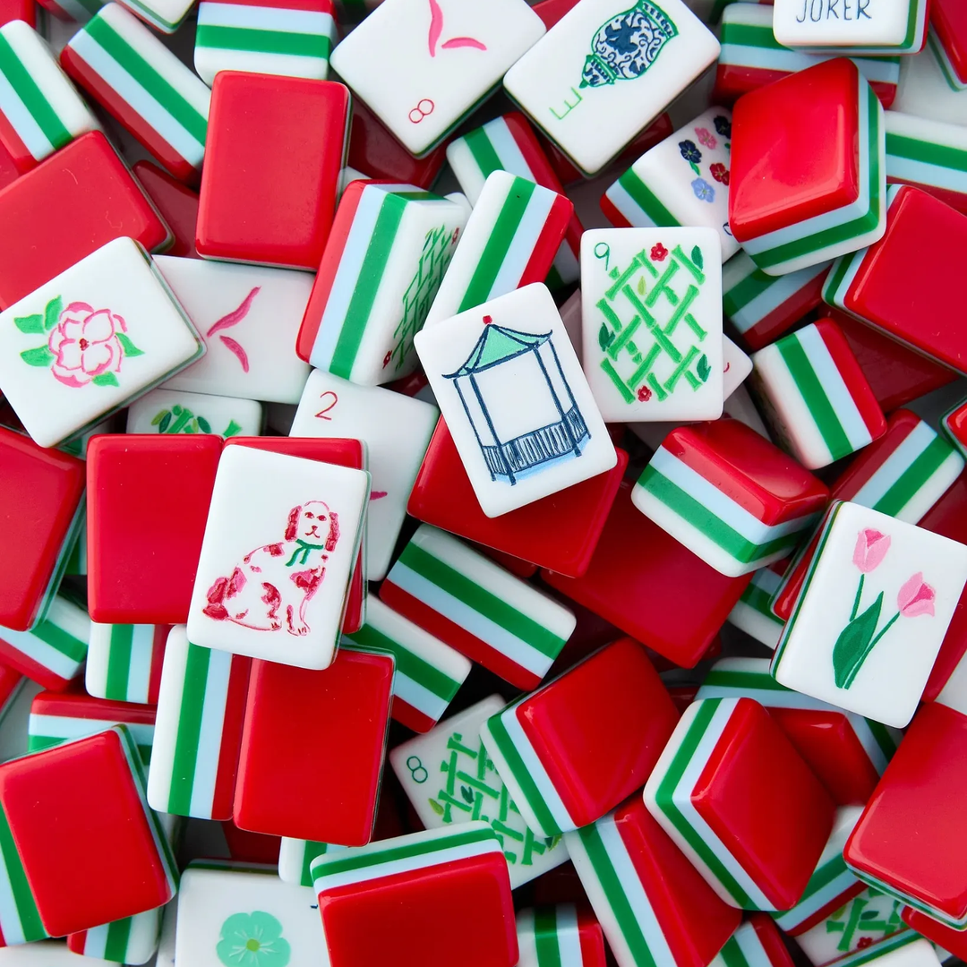 Oh My Mahjong Nantucket Mahjong Tile Set