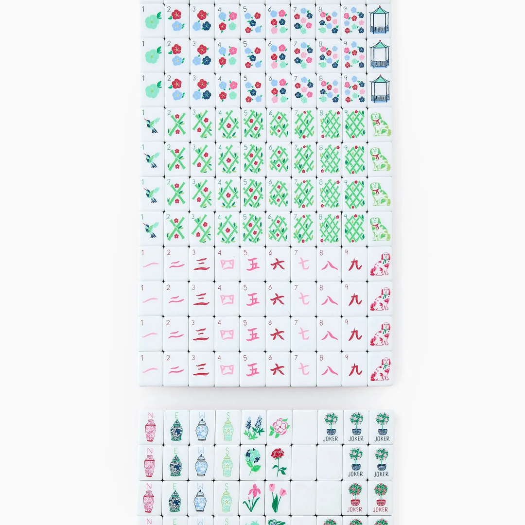 Oh My Mahjong Nantucket Mahjong Tile Set