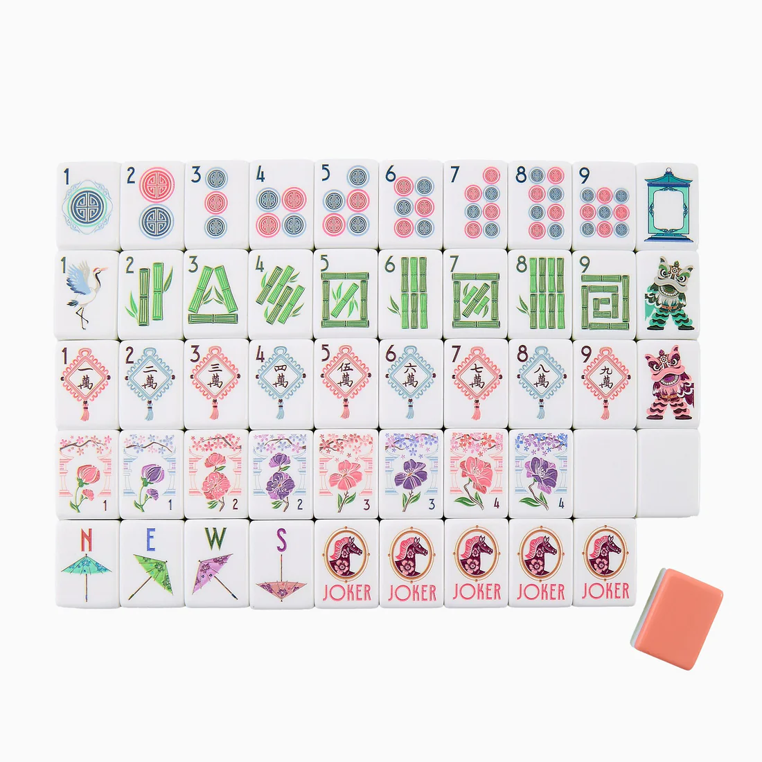 Oh My Mahjong Solara Mahjong Tile Set