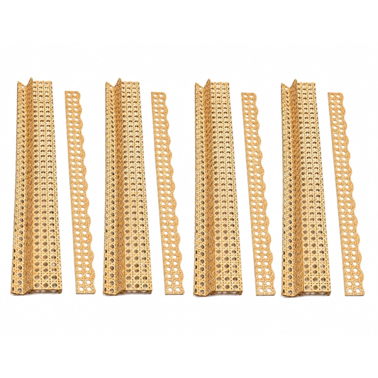 Shoreline mahjong rack with wavy pusher