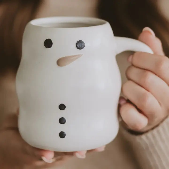 Stoneware Snowman Mug - photo 2