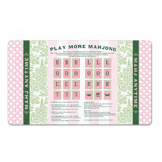 Cabana Royale Solo Play Mahjong Mat