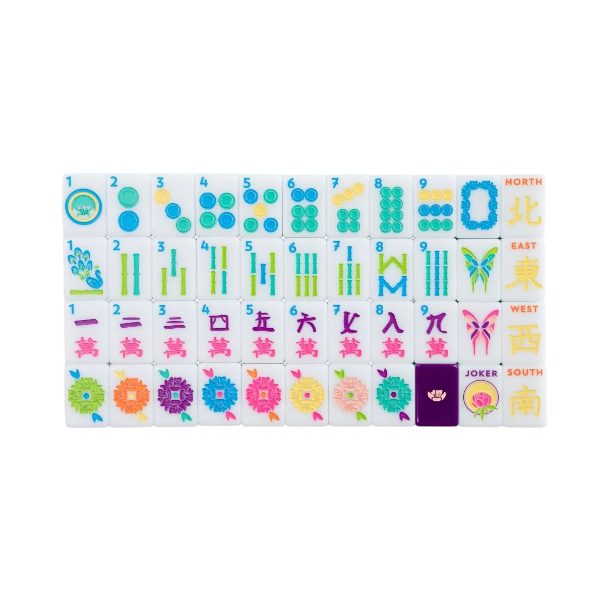 The Brights Mahjong Tiles