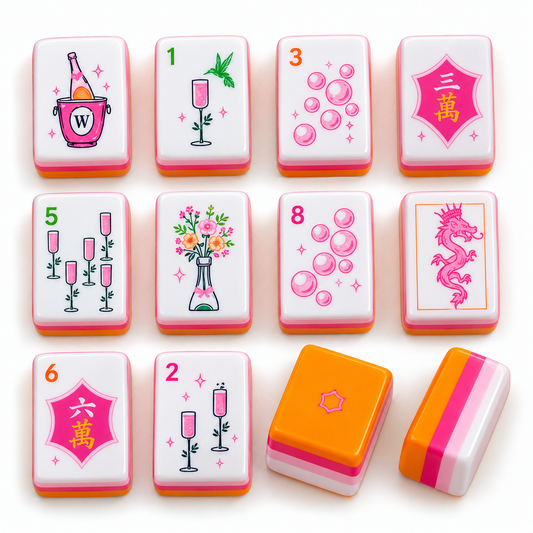 Bams & Bubbly Mahjong Tiles