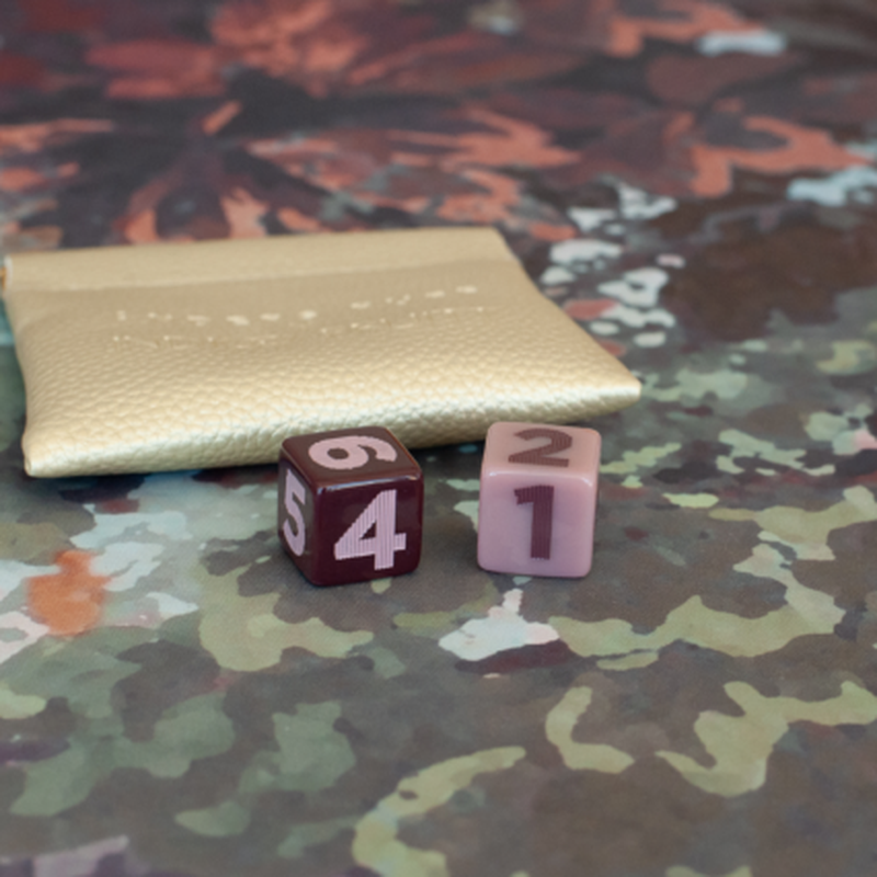 Brownstone Bloom Mahjong Tile Set — alternate view
