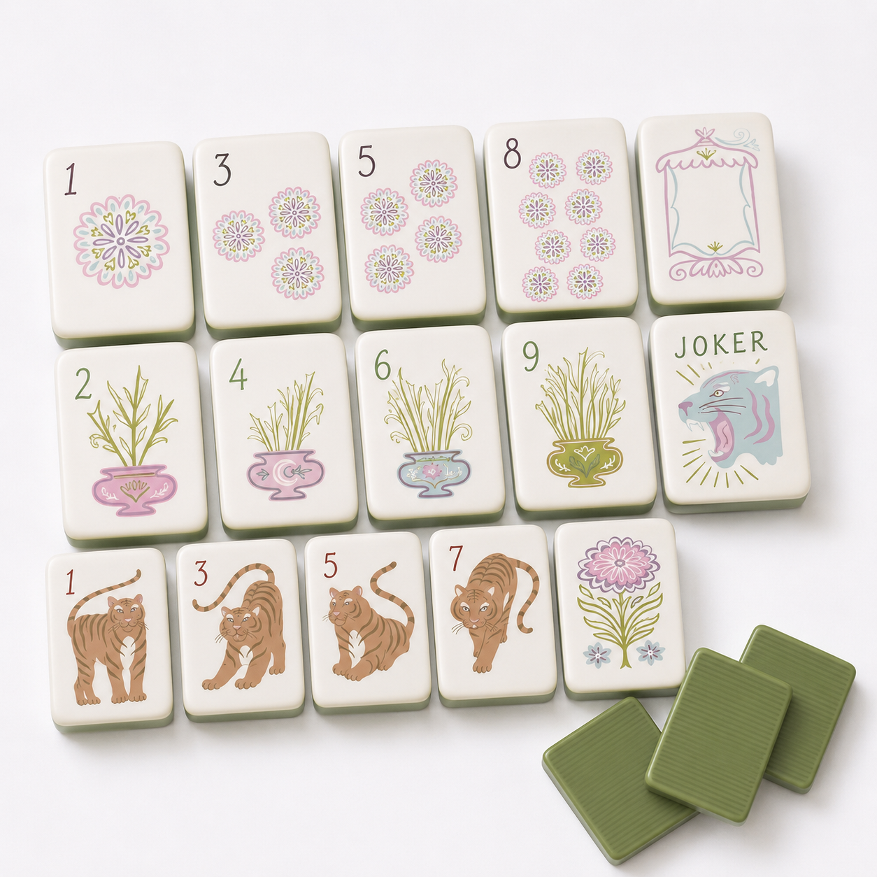 American Mahjong Set | Moon Tiger Tiles
