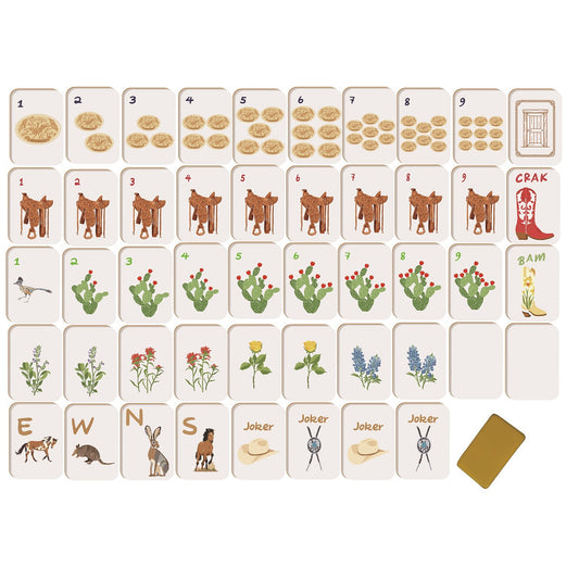 Out West Mahjong Tile Set