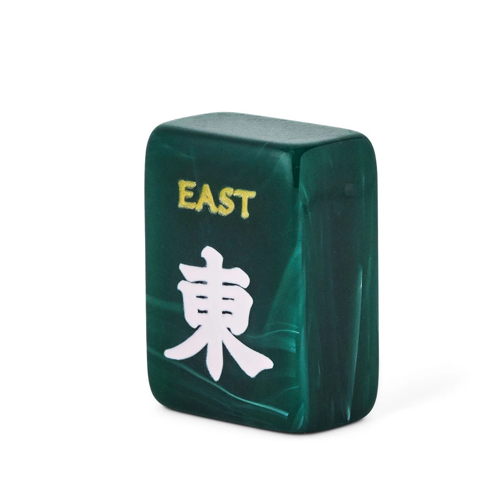 Emerald Tradewind East wind mahjong tile