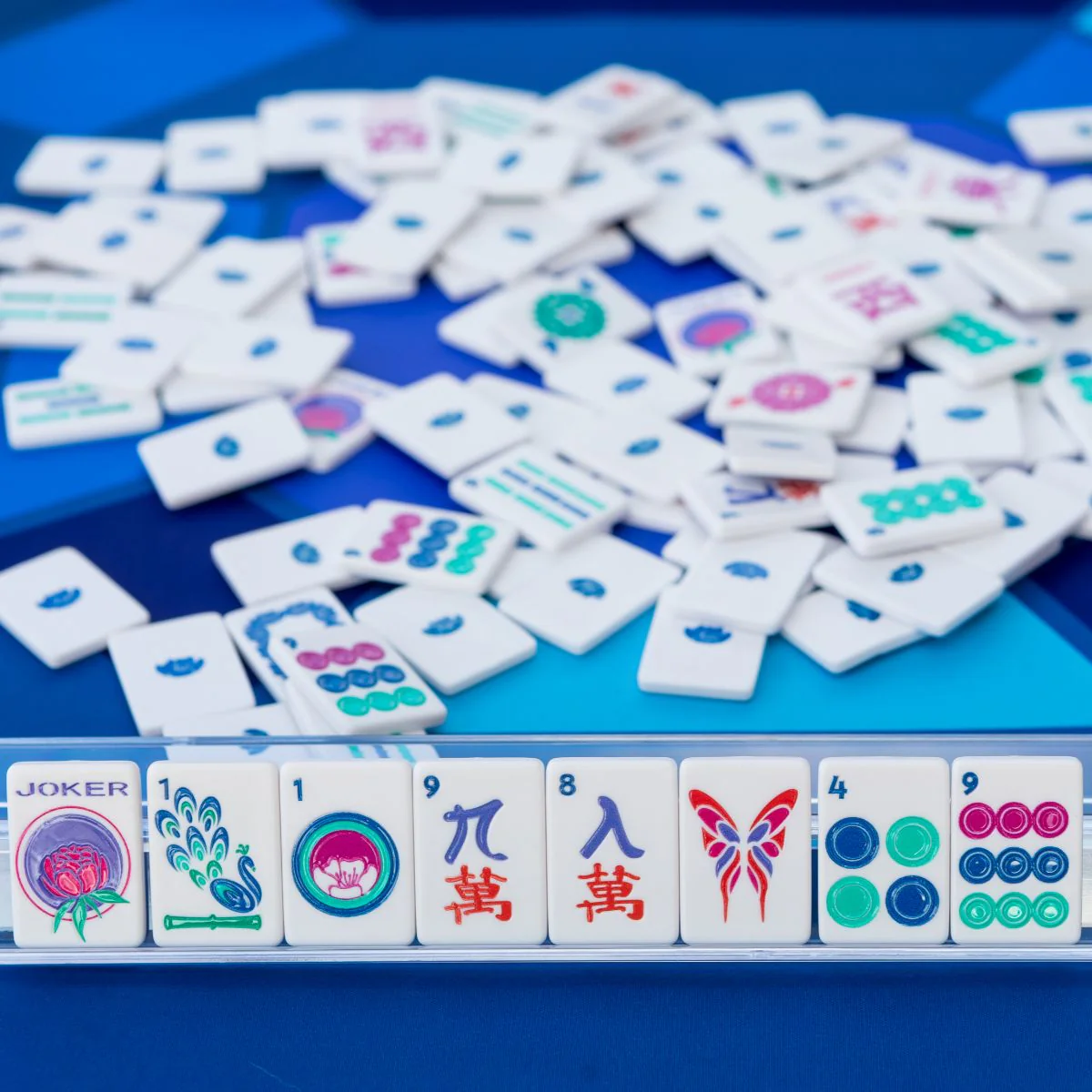 The "Game On The Go" Mahjong Tiles - Travel Size