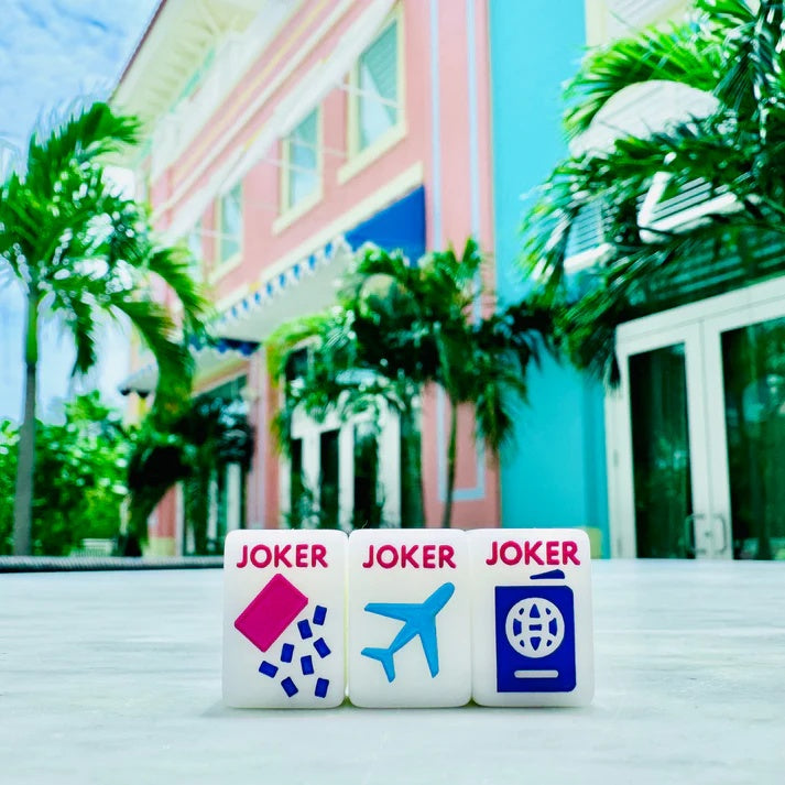 "Go Anywhere" Mahjong Tiles - Travel Size
