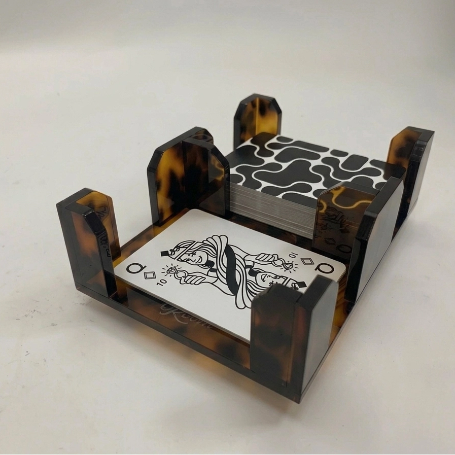 Canasta Card Spinner - Tortoise