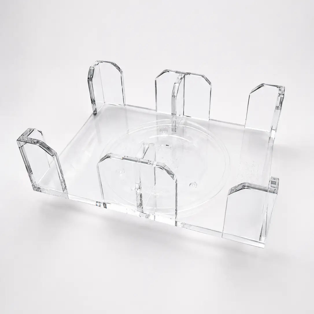Canasta Card Spinner - Clear