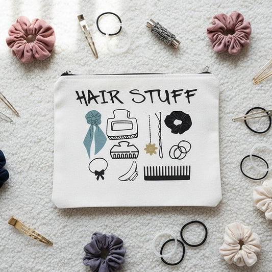 Hair Accessories Travel Pouch | The HAIR STUFF Bag