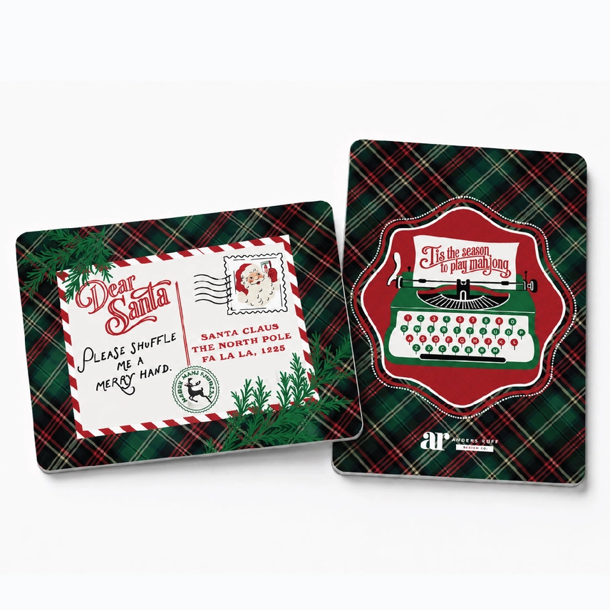 Dear Santa Mahjong Tile Shufflers