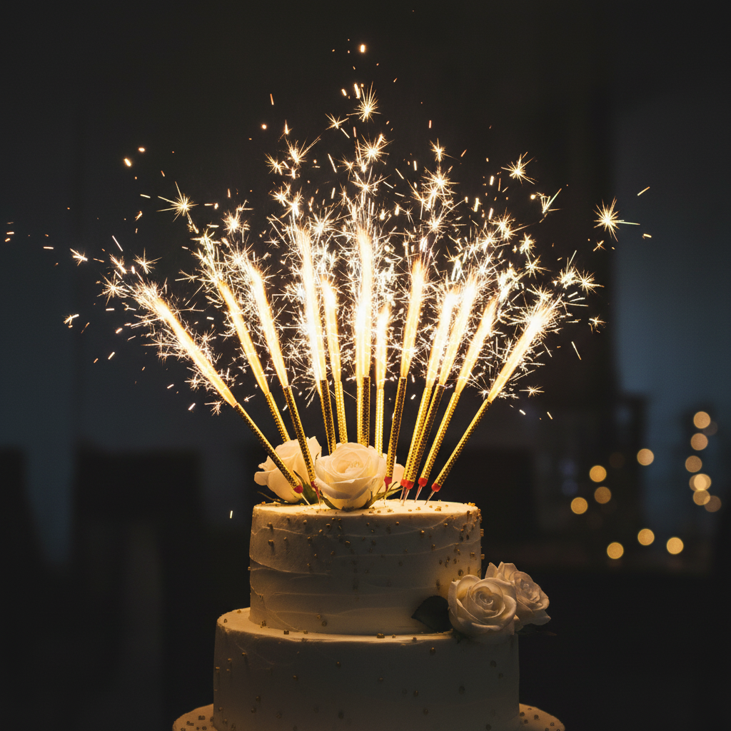Sparkler Candle - Bottle Sparklers (set of 12)