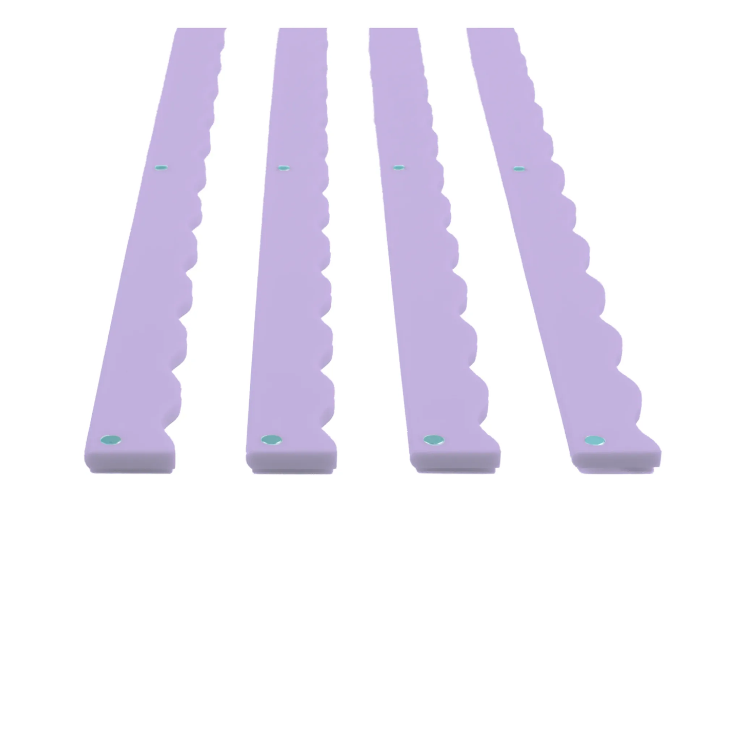 The Fair Collection: Scalloped Mahjong Pushers