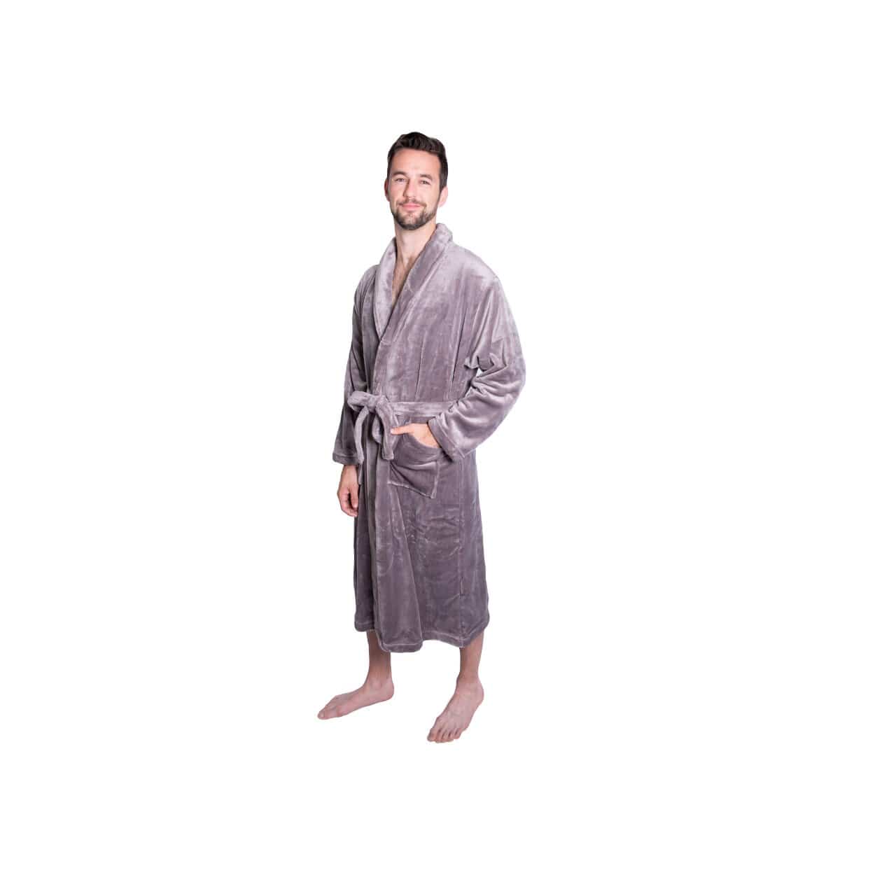 Custom Plush Robe for Men