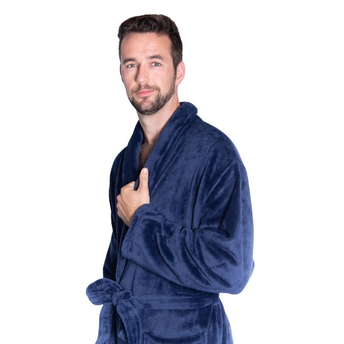 Custom Plush Robe for Men