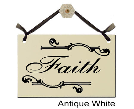 Door Sign "Faith" Style# 312